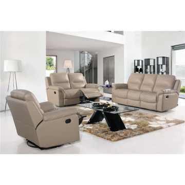 Echtes Leder Modernes verstellbares Sofa (716)